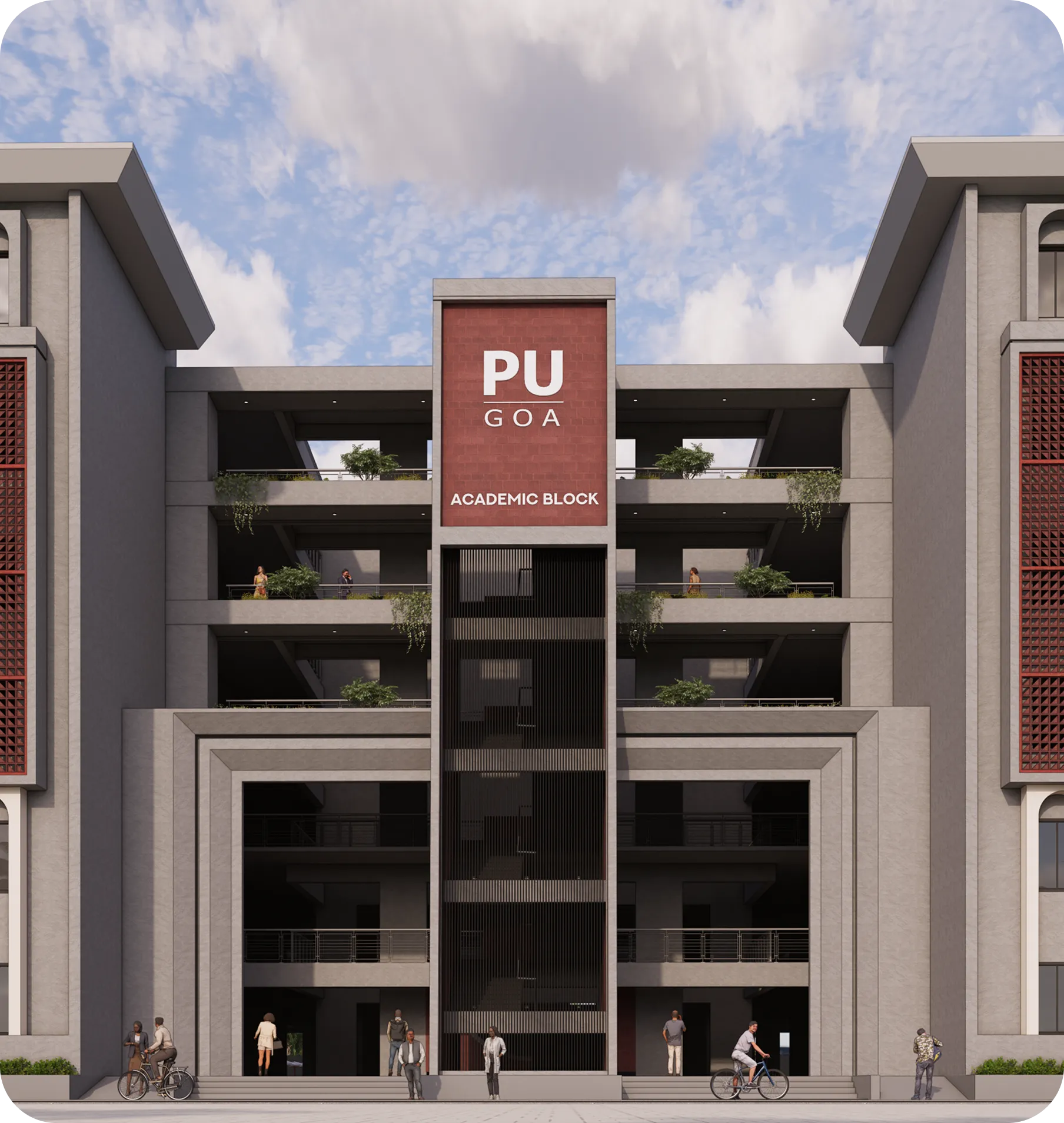 PU Goa Academic Block